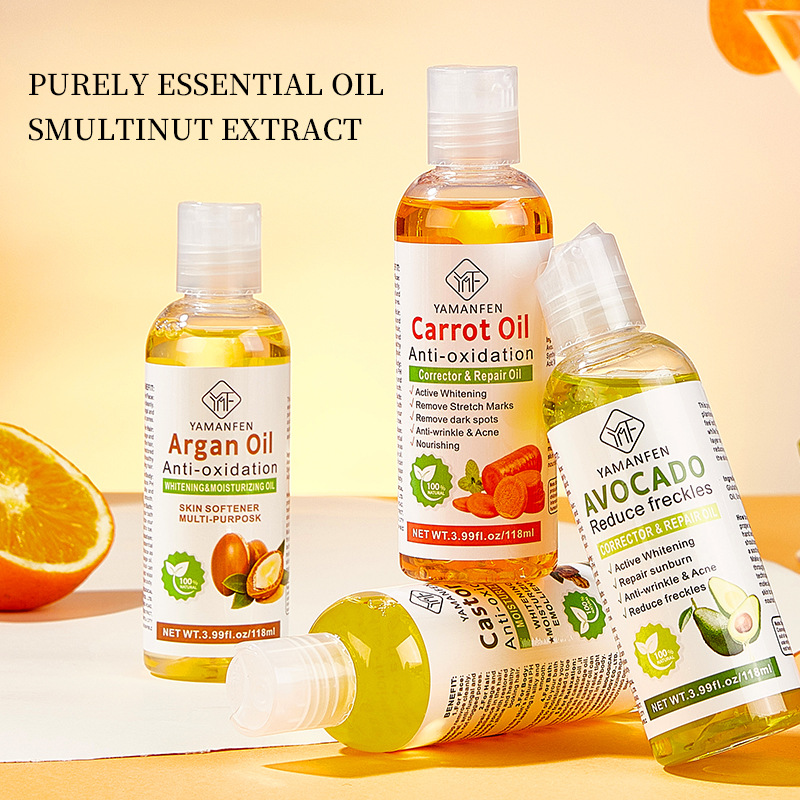 Hair Care Vegetables - Castor Oil Vegetable Argan Avocado Oil