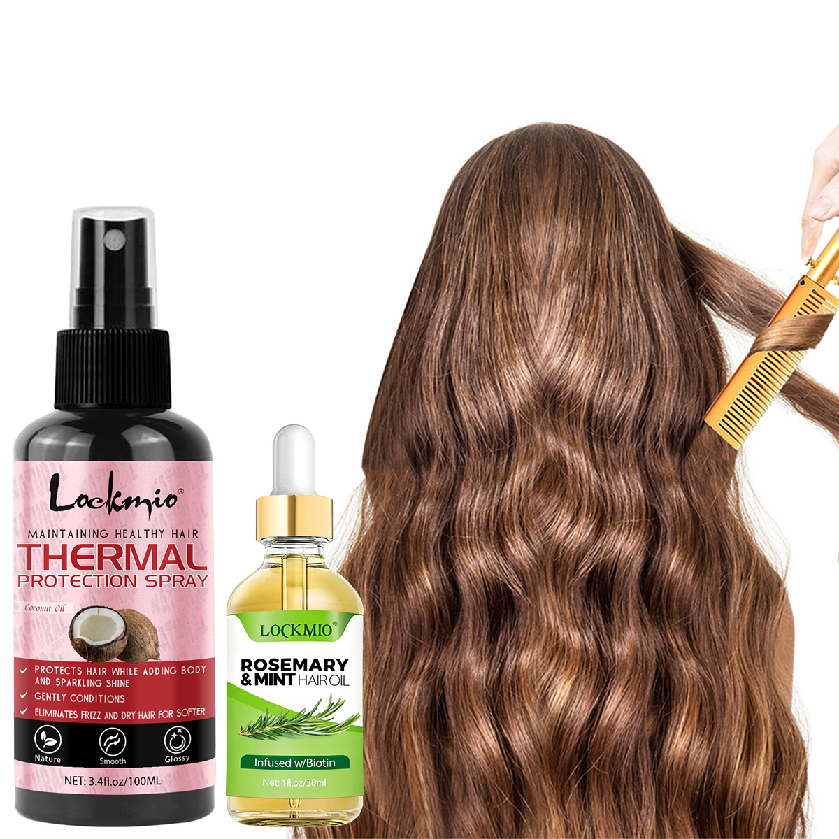 Hair Care Heat Protectant - Heat Protection Spray Deep Nourishing Conditioner