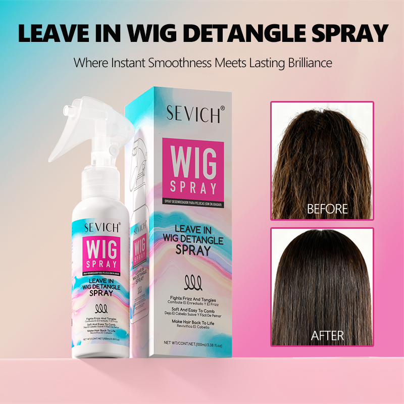 Hair Care Heat Protectant - Leave-In Wig Spray Wig Care Solution