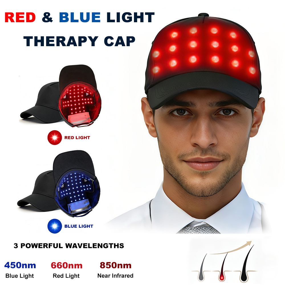 Hair Care Vegan - LED Hair Care Cap with Red
