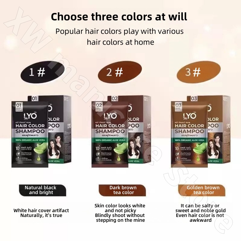 Thailand LYO Natural Plant Was - огляд і ціна Hair Care Thailand