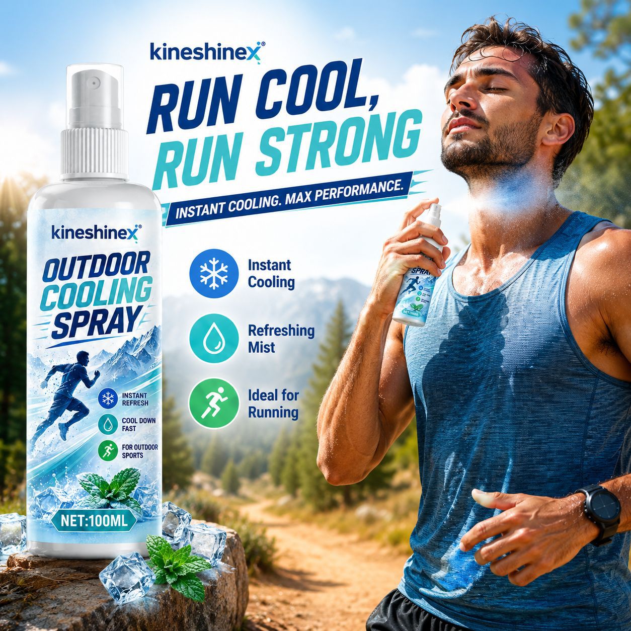 Outdoor Cooling Spray 100ml–In - огляд і ціна Hair Care Spray