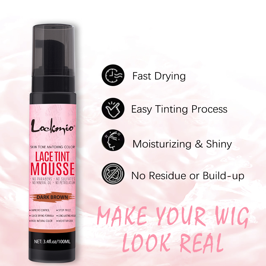 LOCKMIO 100ml Wig Tint Foam Mi - огляд і ціна Hair Care Spray