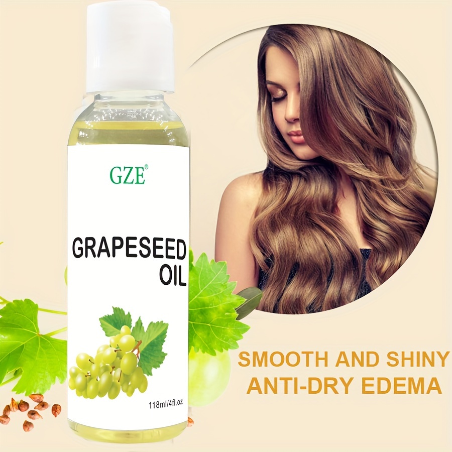 GZE Grapeseed Oil, Skin Care f - огляд і ціна Hair Care Vegan