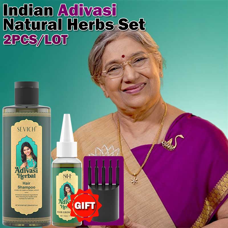 Herbal Hair Growth Set India A - огляд і ціна Hair Care India