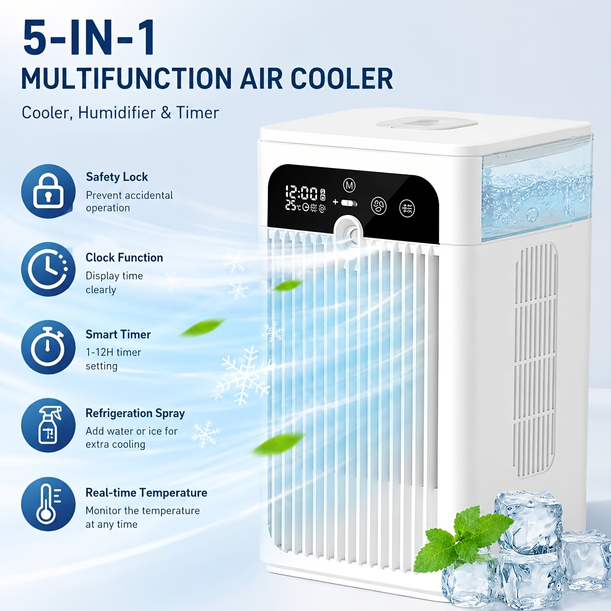 Portable Spray Cooling Fan 300 - огляд і ціна Hair Care Spray