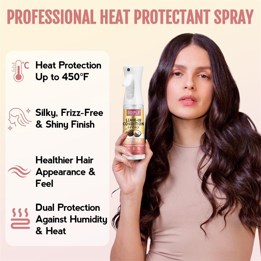 GOIPLE Leave-in Conditioner Mo - огляд і ціна Hair Care Heat Protectant