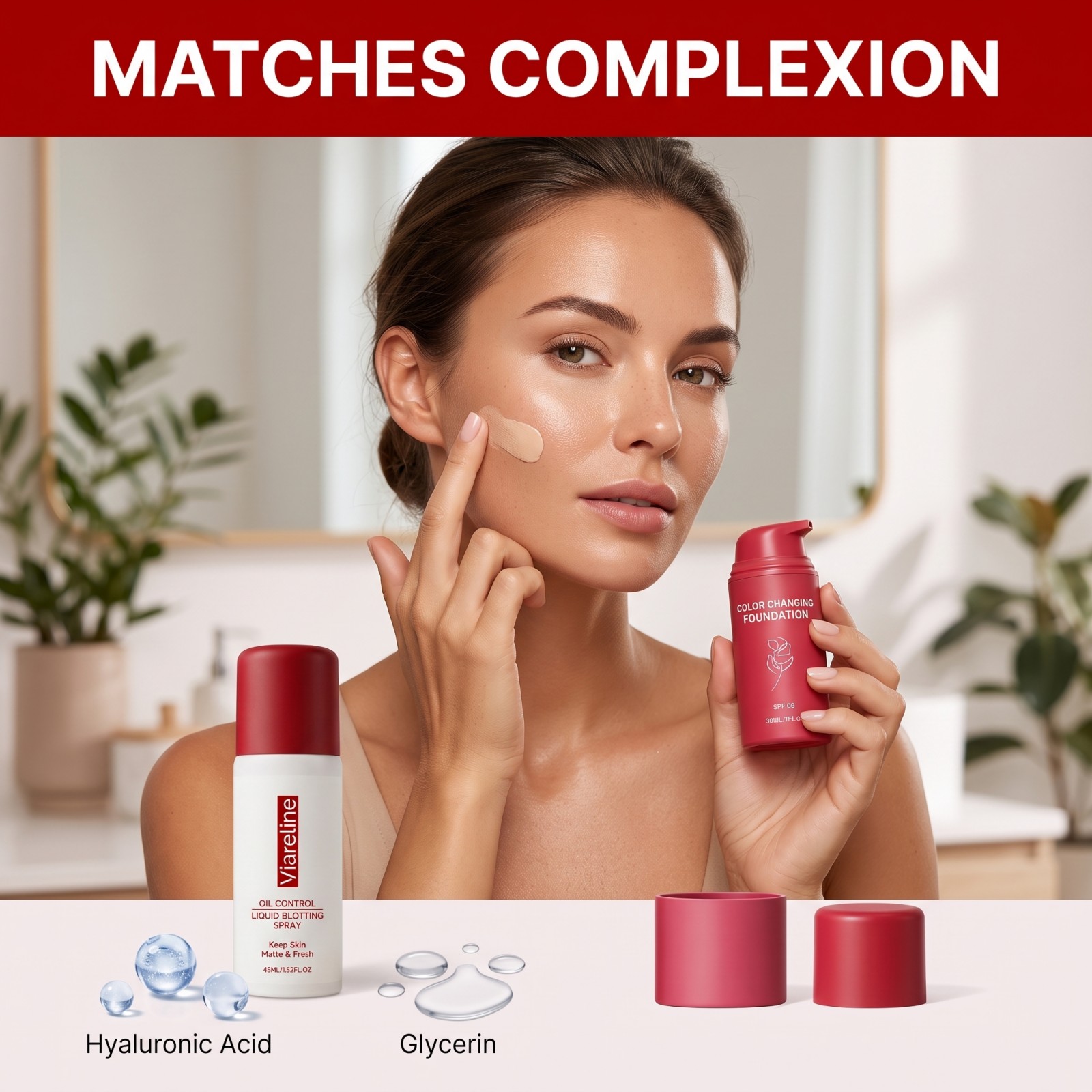 Thermal Color Changing Foundat - огляд і ціна Heat Protectant Spray