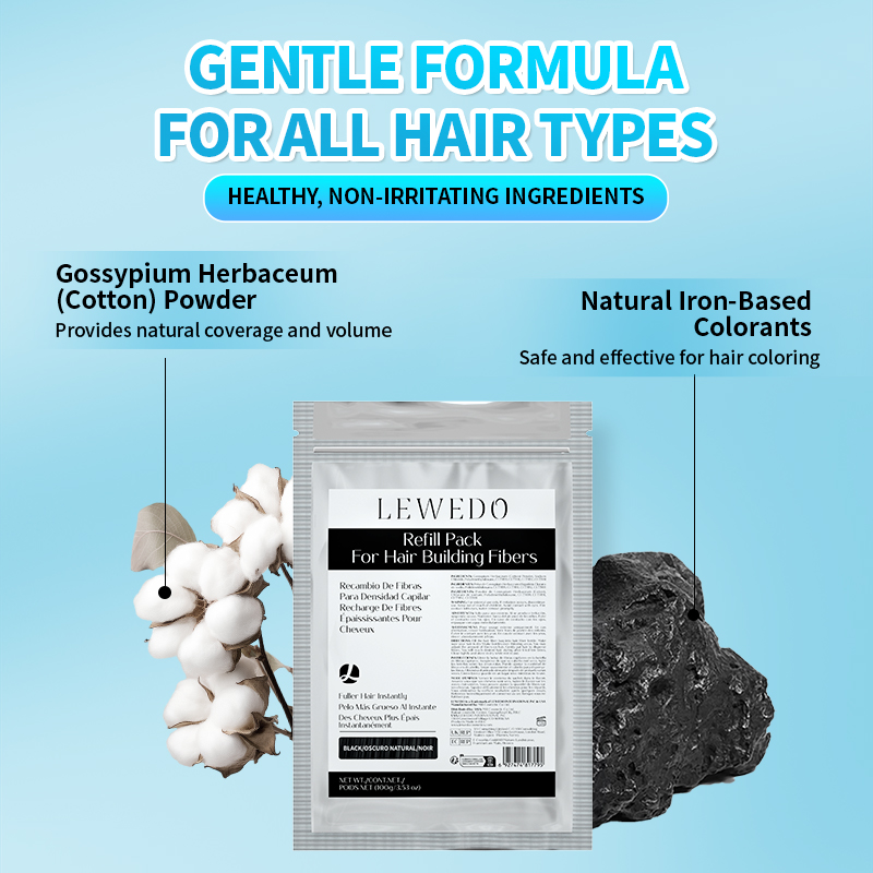 Hair Fibers Powder 100g Instan - огляд і ціна Hair Care Vegan