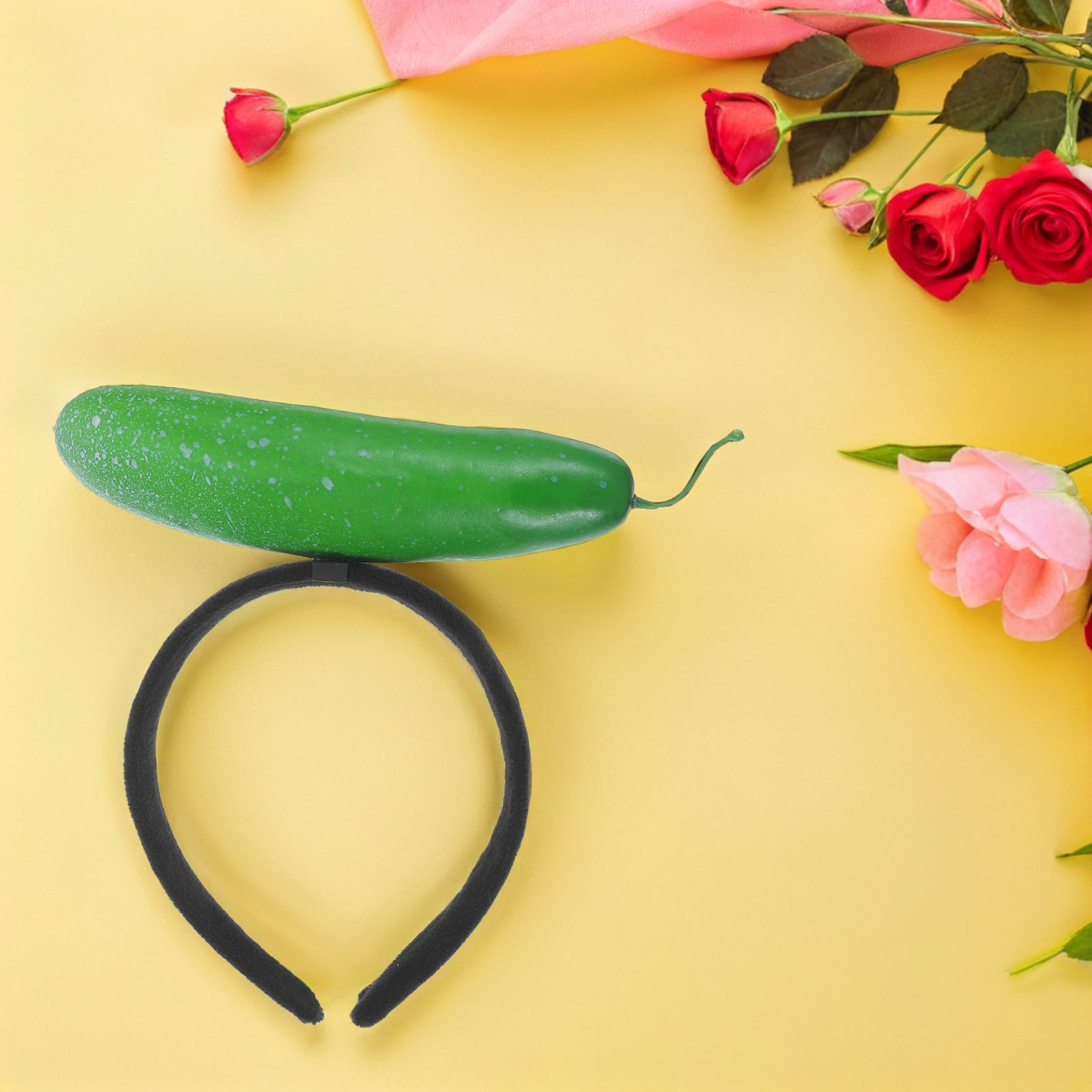2Pcs Realistic Cucumber Headba - огляд і ціна Hair Care Vegetables