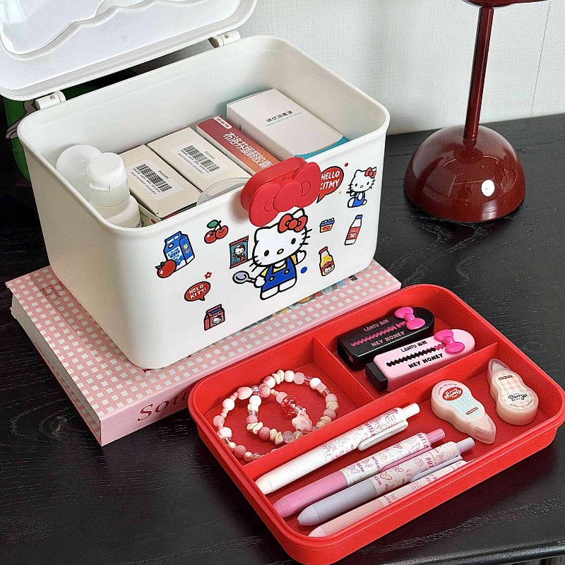 Hello Kitty Storage Box Cartoo - огляд і ціна Hair Care Vegan