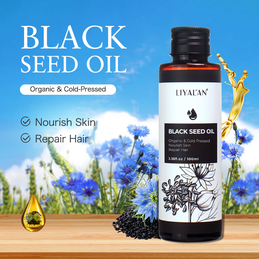 Black seed oil cold pressed ex - огляд і ціна Hair Care Vegetables
