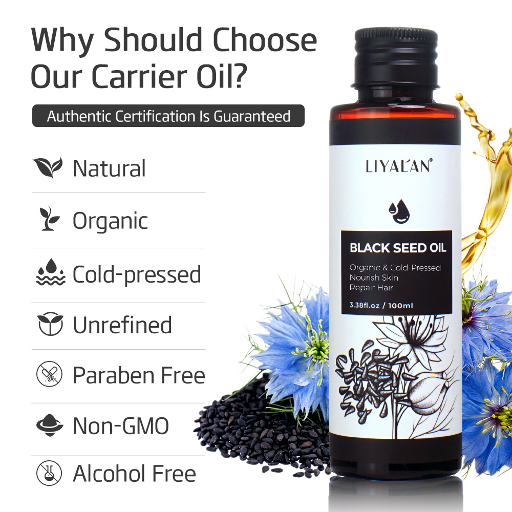 Black seed oil cold pressed ex - огляд і ціна Hair Care Vegetables