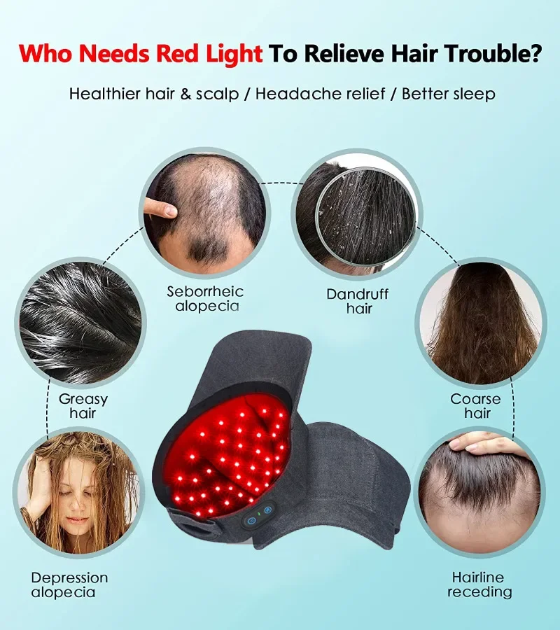 Hair Growth Cap Rechargeable 2 - огляд і ціна Hair Care Vegan