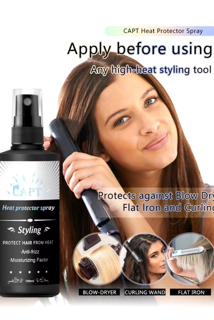 Hair Heat Protection Spray Pro - огляд і ціна Hair Care Heat Protectant