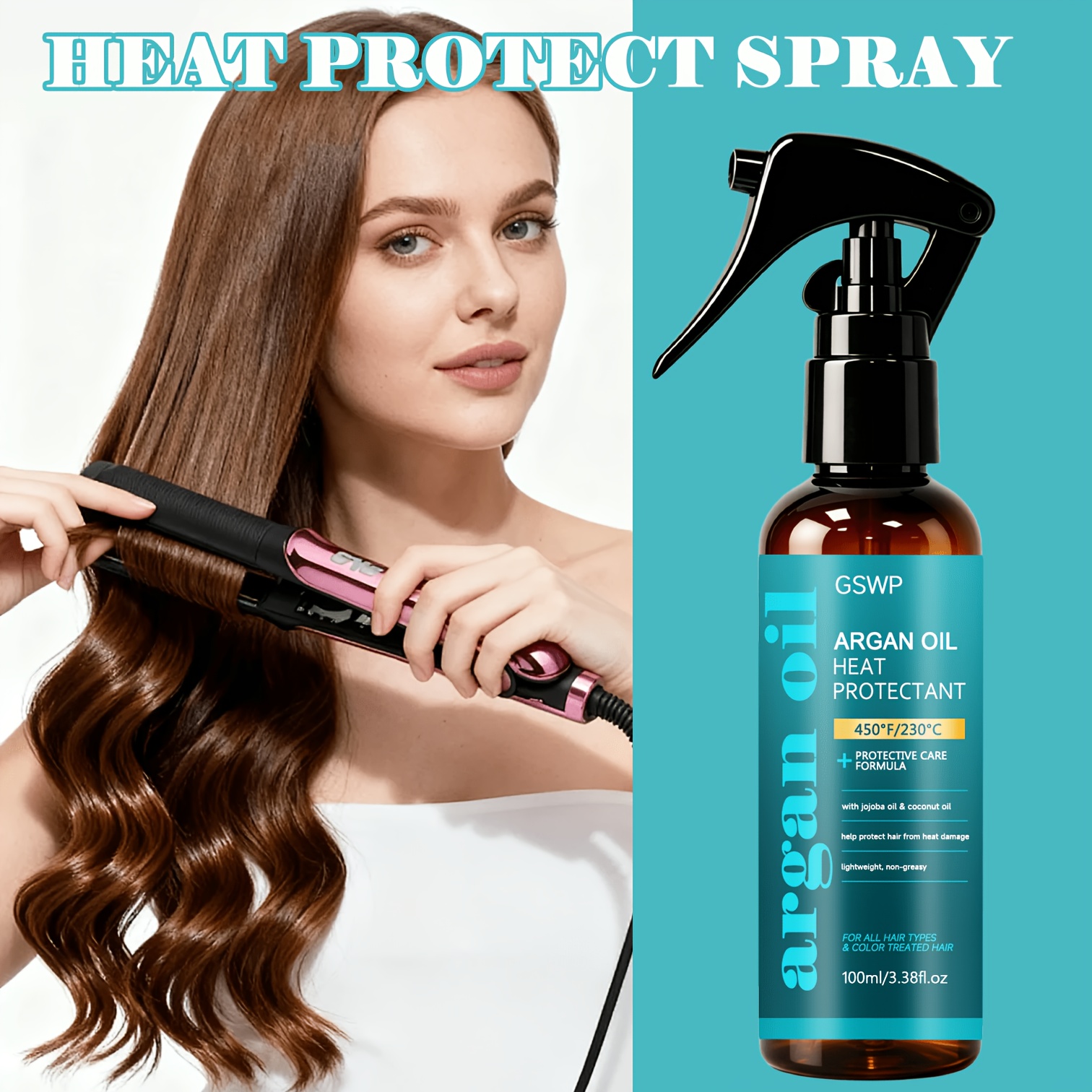 GSWP Argan Oil Protect Spray,4 - огляд і ціна Heat Protectant Spray